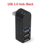 Adapter For Laptop PC High Speed USB 3.0 Hub External 4 Ports Adapter Splitter USB Expander Computer Accessories