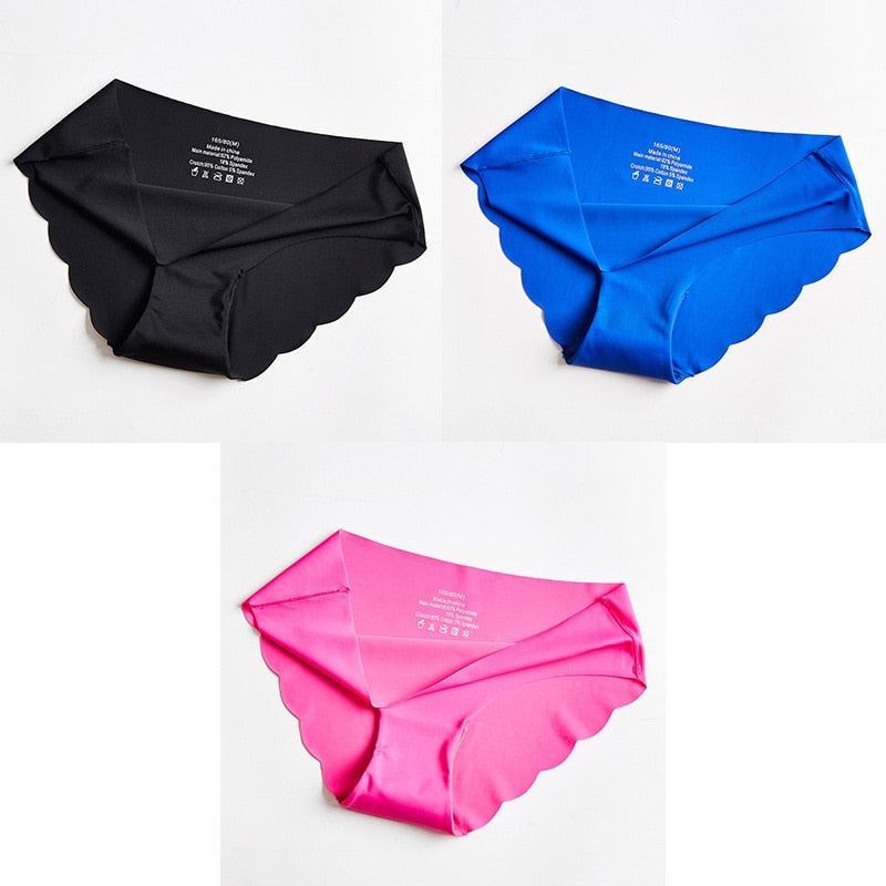 3 Pcs Women's Panties Seamless Underwear For Woman Sexy Lingerie Briefs Female Lingerie Sports Women Underwear New Sale BANNIROU