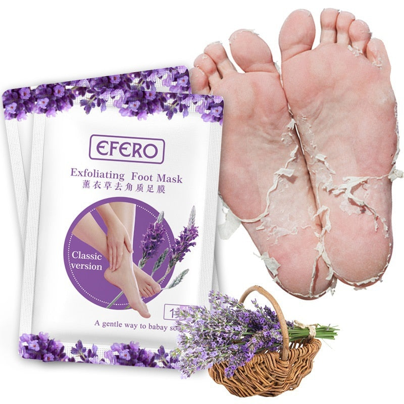 Feet Exfoliating Foot Mask Skin Peeling Dead Skin Foot Mask Socks for Pedicure socks Foot for Heels Mask for foot spa