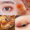 6 Color Koi Four Color Eyeshadow Gradient Matte Pearlescent High Value EYE Shadow Disc