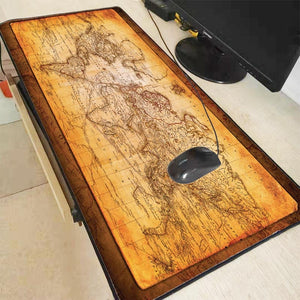 Mairuige Large World Map Mouse Pad Mouse Notebook Computer Mousepad Gaming Mouse Mats Practical Office Desk Resting Surface