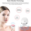 Sonic Electric Facial Cleanser Facial Cleansing Brush Waterproof Deep Pore Cleansing Massage 3 in 1 Skin Care Wireless Charging
