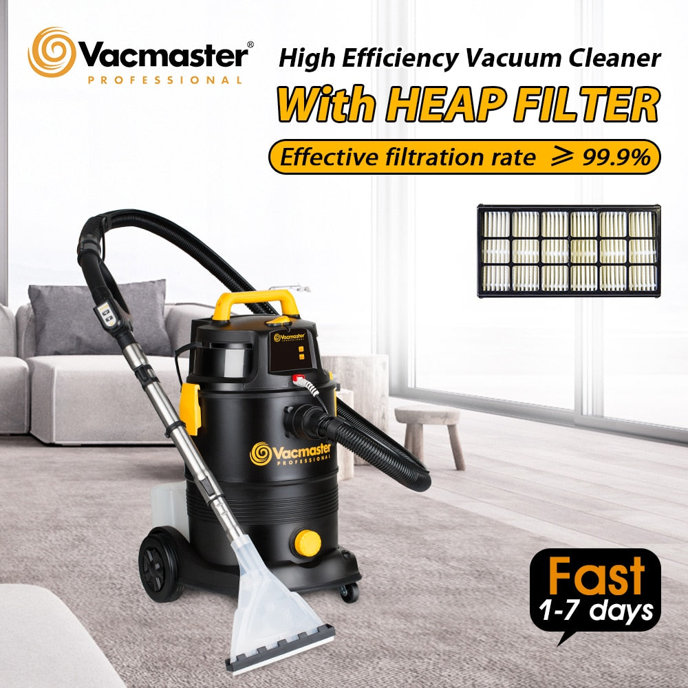 Vacmaster Carpet Vacuum Cleaner, Wet Dry Vacuums, 2 in 1, Car Vacuums, Home Cleaning Tools, Dust Collector, 20L/30L Tank