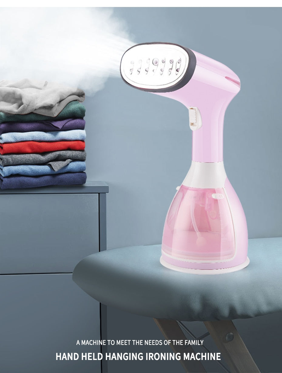 saengQ Handheld Garment Steamer 1500W Household Fabric Steam Iron 280ml Mini Portable Vertical Fast-Heat For Clothes Ironing