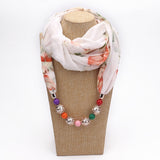 2020 Necklace Pendant Scacarves Women Foulard Femme Accessories Muslim Hijab Stores