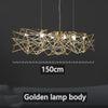 Nordic modern restaurant led chandeliers novelty luxury art bar decoration lighting minimalist living room bar hanging lights