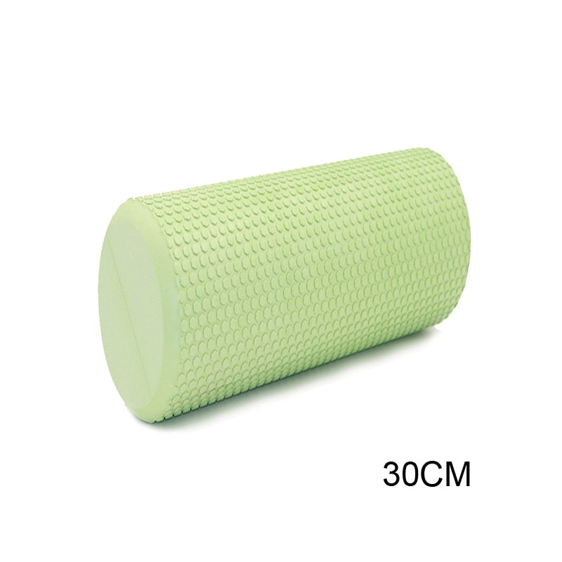 30/45cm Yoga Foam Roller Block Pilate Foam Roller EVA Muscle Roller Self Massage Tool for Gym Pilates Yoga Fitness Gym Equipment