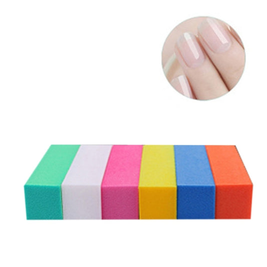 10 Pieces Candy Color Buffer Sanding Block Sponge Nail Files Professional Polishing Grinding Manicure Pedicure Tools