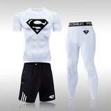 Tracksuit Men Sports Suit Gym Fitness Compression Clothes Running Jogging Sportwear Exercise Workout Rashguard Tights