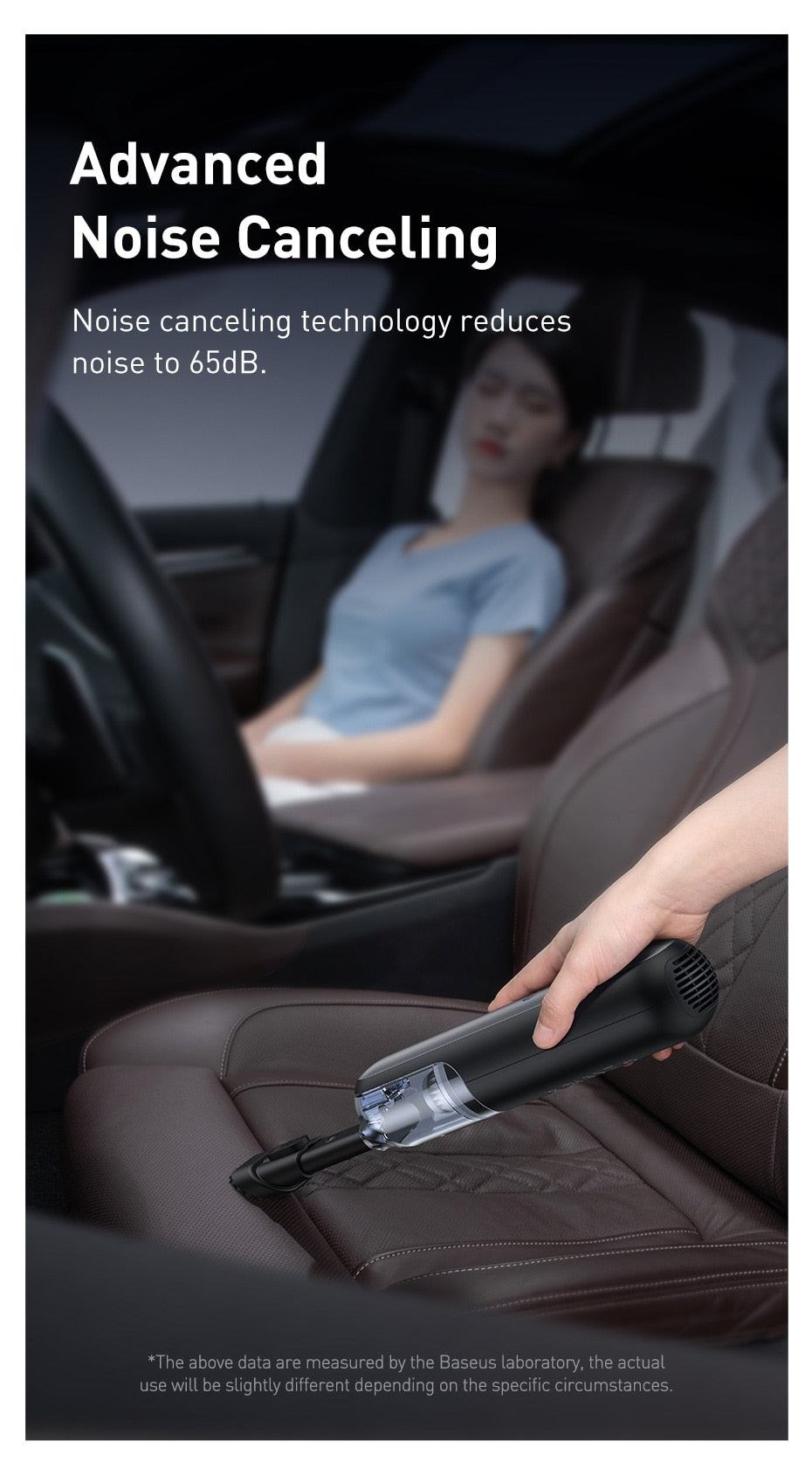 Baseus A1 Car Vacuum Cleaner 4000Pa Wireless Vacuum For Car Home Cleaning Portable Handheld Auto Vacuum Cleaner