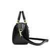 Luxury Patent Leather Handbags for Women Designer Crocodile Pattern Women's Shoulder Crossbody Bag New Ladies Messenger Purses