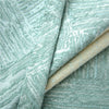 Striped Nordic Style Blue-green Curtains for Living Room Shade Chenille Thickened Warmth and Cold-proof Curtains