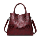 2020 New Brand Luxury Handbags Women Bags Designer Rose Print Tote Bag Fashion Crossbody bags for Women Travel Handbag