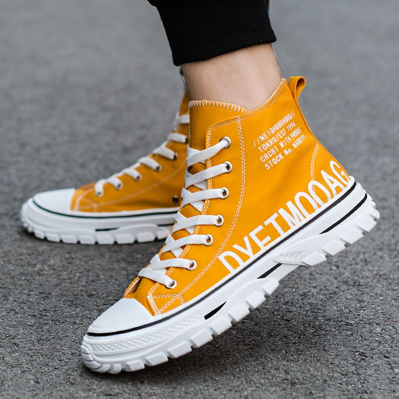 Canvas Shoes Men Sneakers 2021 Autumn Sneakers Designer Mens High Top Shoes Casual Sneakers Sport Shoes Boys Comfort Espadrilles