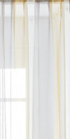 Nordic Curtains for Living Room Bedroom Beige Gradient Cotton and Linen Blended Blackout Curtains Finished Product Customization