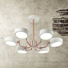 Nordic style bedroom dining room lamp minimalist creative personality home living room chandelier