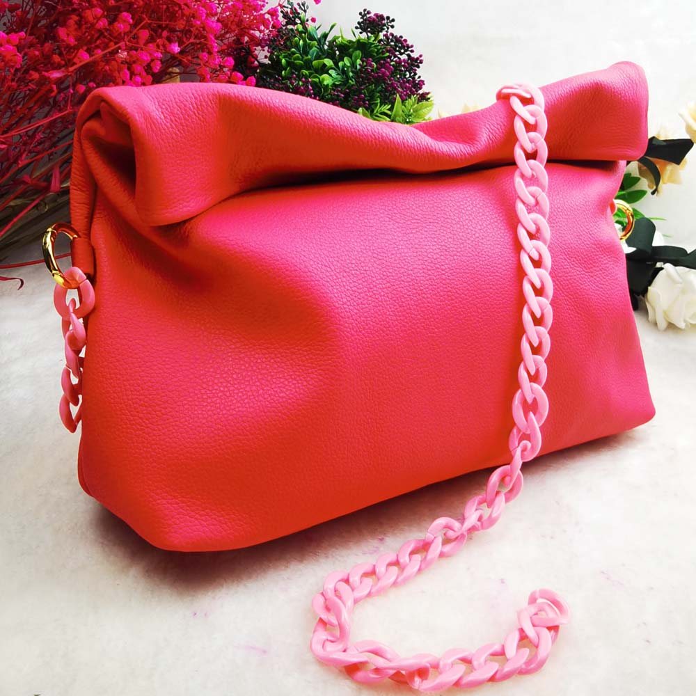 New Euro Design Crimping Handbags Hot Office Mobile Phone Pockets Women's Handbag High Quality Portable Genuine Leather Handbags