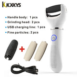 Electric USB Rechargeable Foot Grinder Heel File Grinding Exfoliator Pedicure Machine Foot Care Tool Grinding File Dead Skin