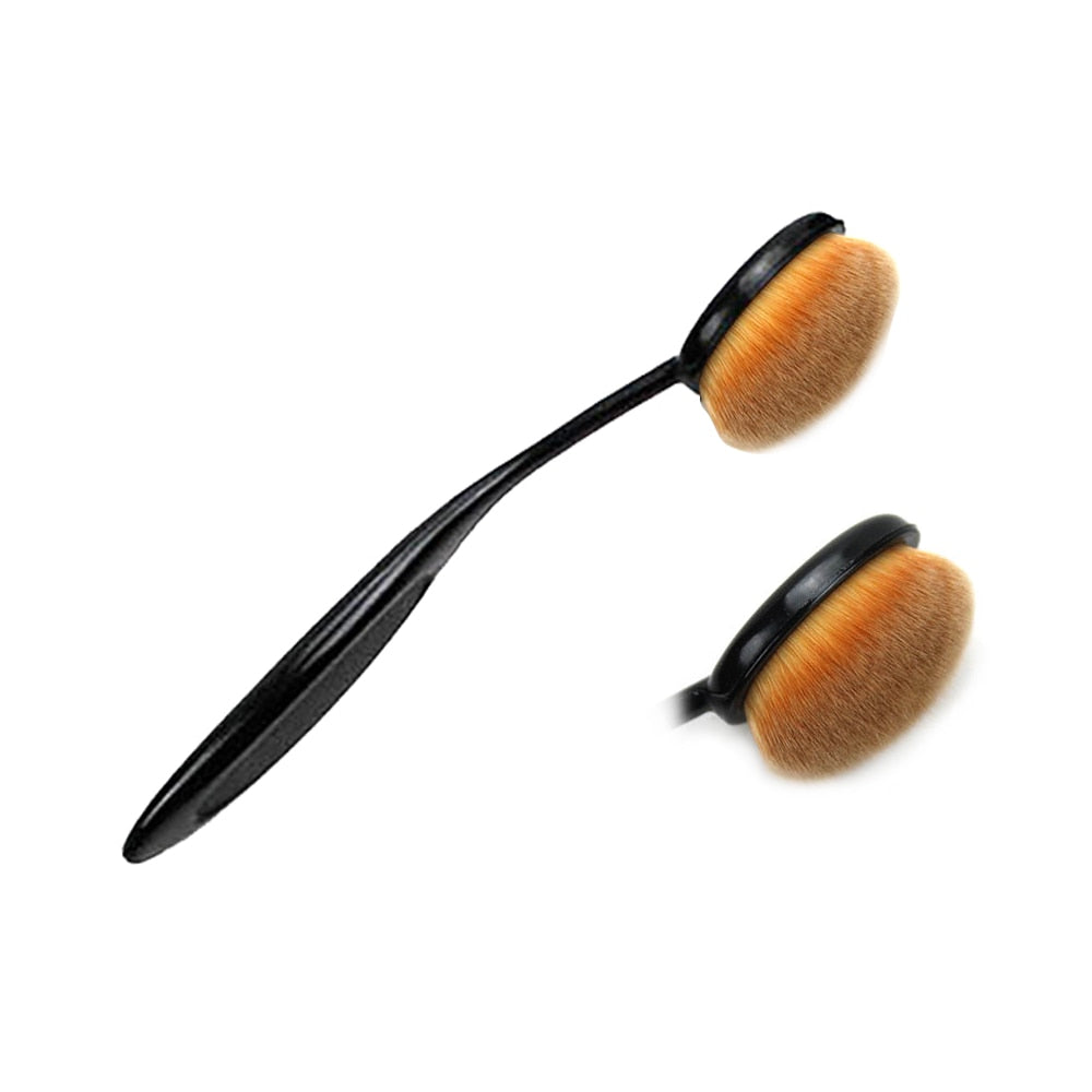 Soft Makeup Brushes For Foundation Powder Blush Eyebrow Eyeshadow Blending Make Up Brush Oval Cosmetic Make Up Tool