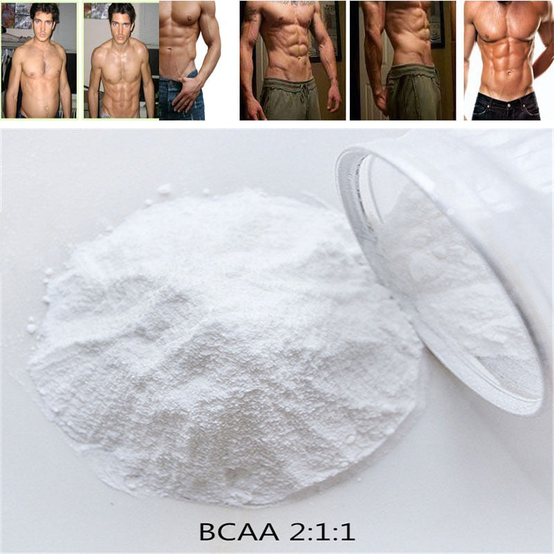 Bodybuilding supplement 99% Branched Chain Amino Acid (2:1:1 BCAA) Powder,Support Muscle Growth & Strength,Boost energy