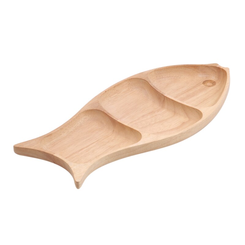 Whole Wood Wood Irregular Oval Solid Wood Pan Plate Fruit Dishes Saucer Tea Tray Dessert Dinner Plate Tableware Set