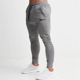 2019 Fashion Men Gyms Pants Joggers Fitness Casual Long Pants Men Workout Skinny Sweatpants Jogger Tracksuit Cotton Trousers