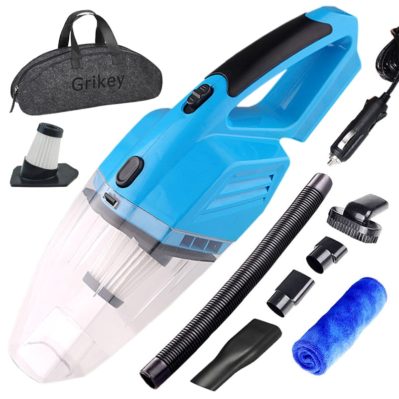 GRIKEY Car Vacuum Cleaner Car Handheld Vacuum Cleaner Mini Vacuum Cleaner For Car Aspirateur 5Kpa Powerful Vaccum Cleaners Auto