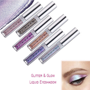 Liquid Eyeshadow Shimmer Metall Diamond Glitter Pearl Eye Shadow Long-lasting Waterproof Eyes Makeup Beauty Cosmetic TSLM