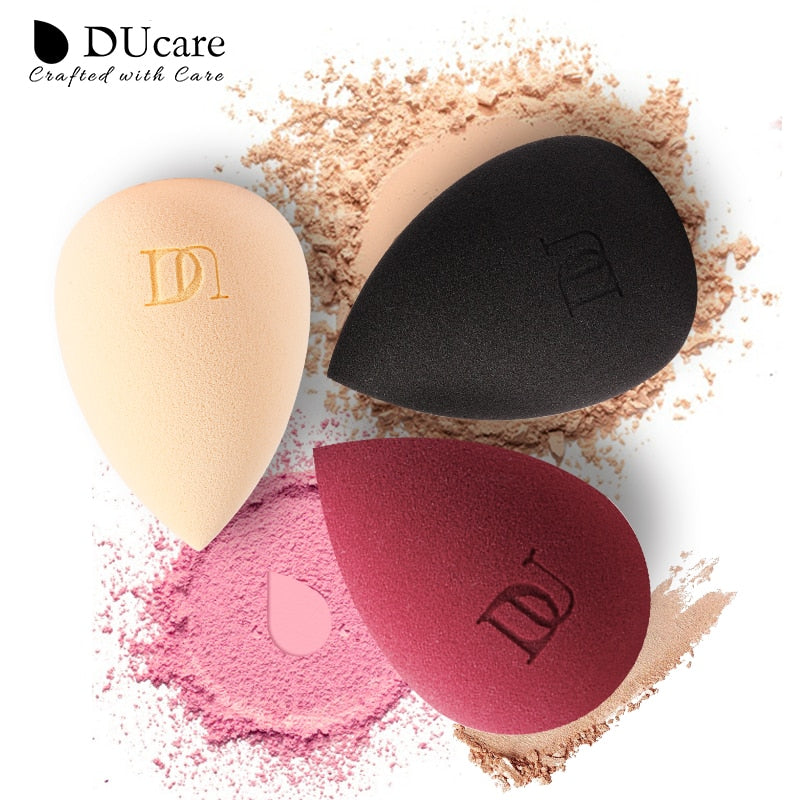 DUcare 1PC Makeup Foundation Sponge Cosmetic Puff Beauty Egg Blending Foundation Smooth Sponge Water Drop Shape Makeup Tools