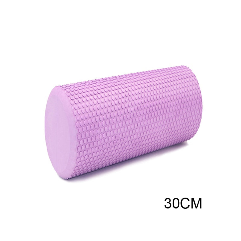 30/45cm Yoga Foam Roller Block Pilate Foam Roller EVA Muscle Roller Self Massage Tool for Gym Pilates Yoga Fitness Gym Equipment