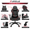 Furgle Office Chair Swivel Gaming Chair Computer Chair with High Back Game Chairs PU Leather Seat for Office Chair Furniture