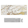 80x30cm Large Marble Desk Pad Mouse Pad Chill Gamer Waterproof Leather kawaii Desk Mat Computer Keyboard Table Decoration Cover