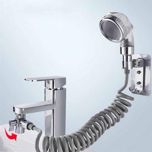 High Pressure Water Saving Wash Hair Shoer head Basin Faucet External Shower Head Bathroom Handheld Washing Hair Artifact