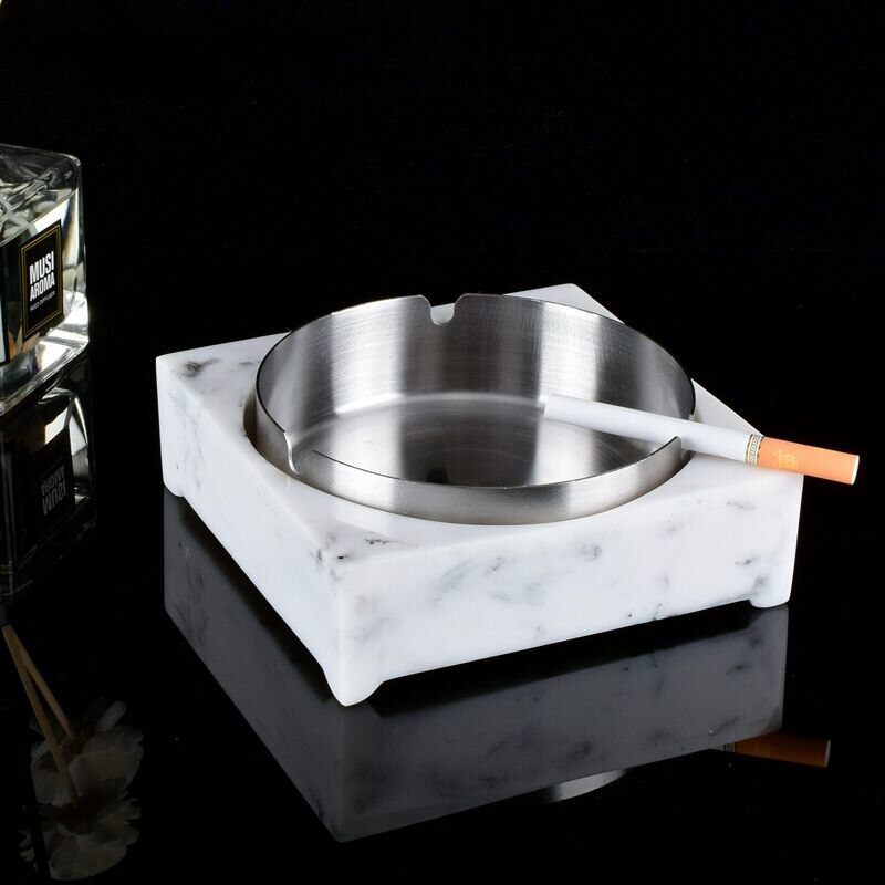 Luxury Resin Bathroom Accessories Set Tray 5pcs Set Nordic White Marble Texture Resin Bathroom Kit Soap Dispenser Storage Tray