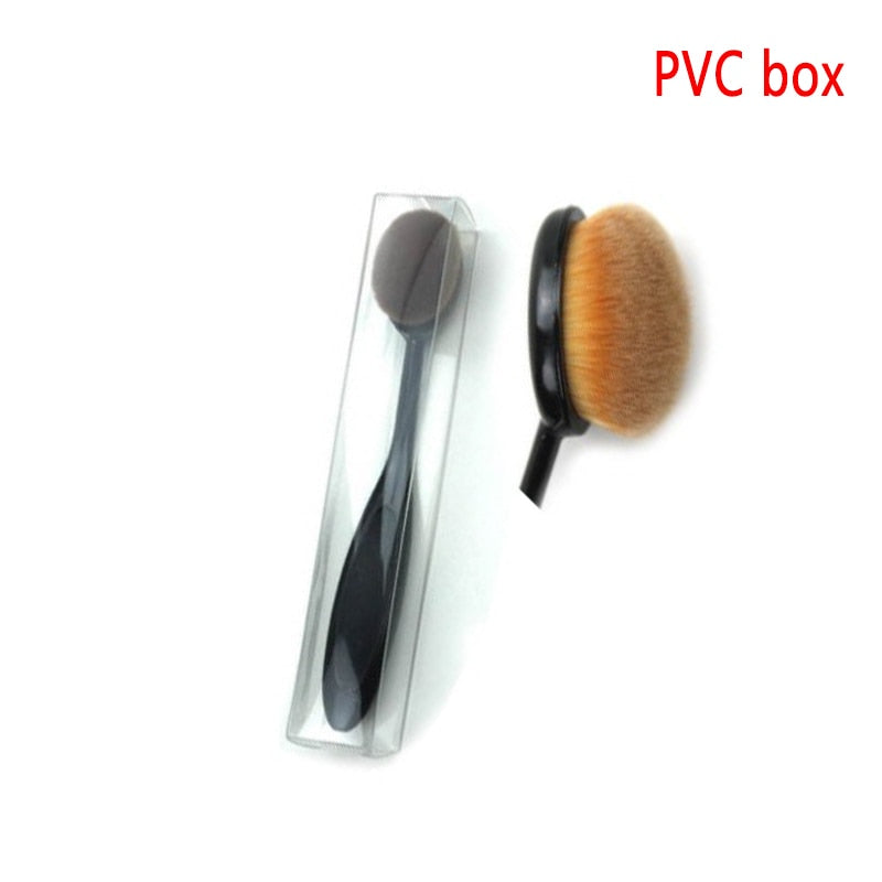 Soft Makeup Brushes For Foundation Powder Blush Eyebrow Eyeshadow Blending Make Up Brush Oval Cosmetic Make Up Tool