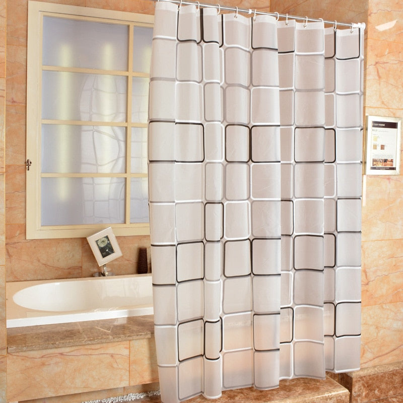 Bathroom Shower Curtain 3D Waterproof Mildew proof PEVA Bath Curtain Shower Curtains Environmental Toilet Door Curtain