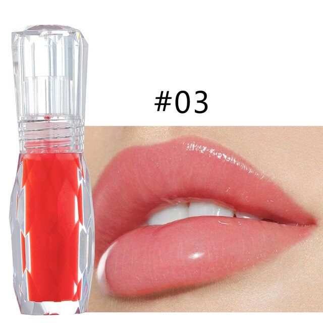 Sexy Moisturizer Plumper Lip Gloss Long Lasting Big Lips Transparent Waterproof Volume Lip Lipgloss Vivid Colorful Lipgloss