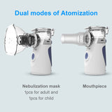Steam Asthma Inhalation Device Salt Quiet Inhaler For Nose Treatment Nebulizer Machine Handheld Portable Vaporizer Nebulizator