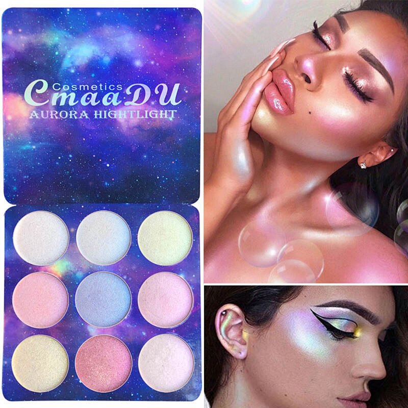 2020 Fashion Women Highlighter Matta Eye Shadow Palette Lasting Waterproof Non-smudged Multi-Colors Eye Makeup Cosmetic TSLM2