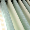 Striped Nordic Style Blue-green Curtains for Living Room Shade Chenille Thickened Warmth and Cold-proof Curtains