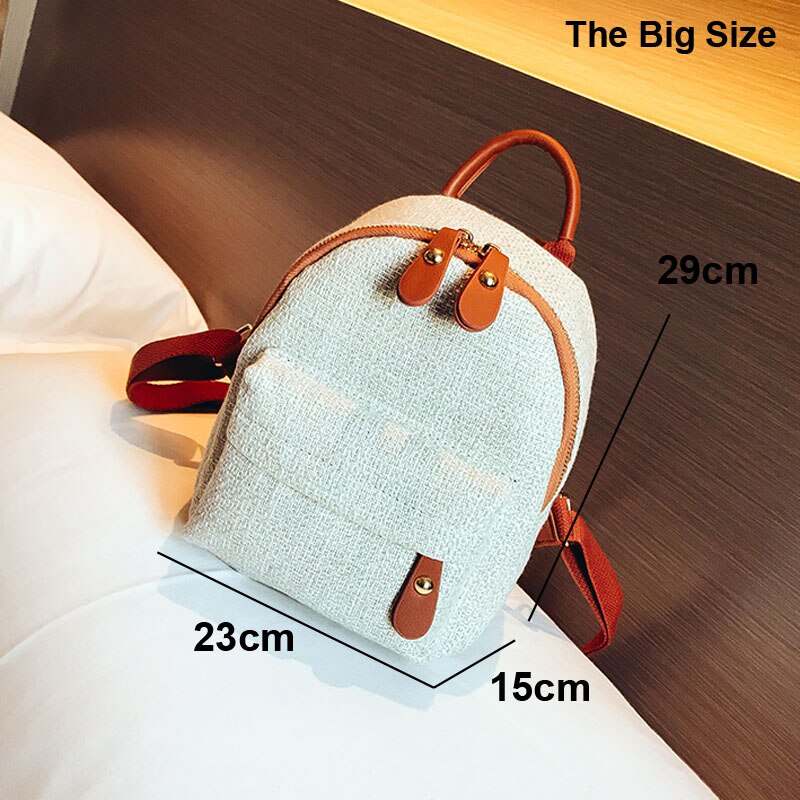 New Fashion Women Cute Backpack Mini Casual Bag Girl Small School Backpacks for Teenagers Ladies Shoulder Bags Mochila Feminina