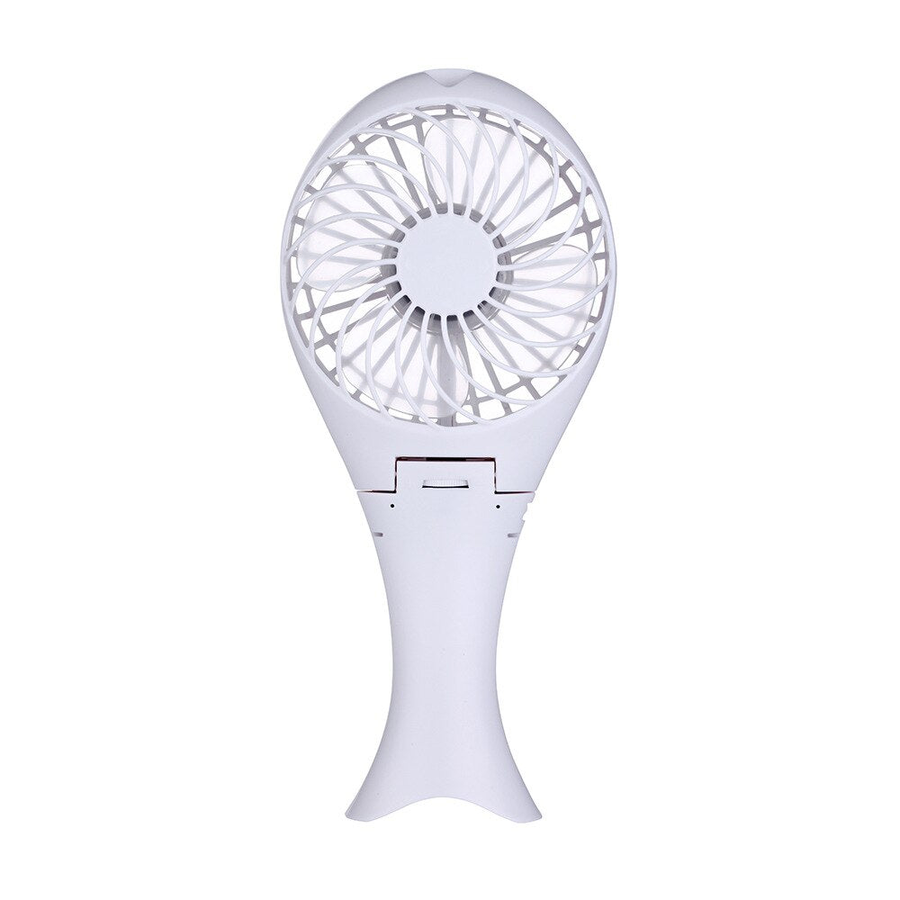 KBAYBO FAN Mini Rechargeable Fan USB Labtop Desk Fan Battery Stepless Ultra quiet mini USB ABS Fan Speed Big Wind