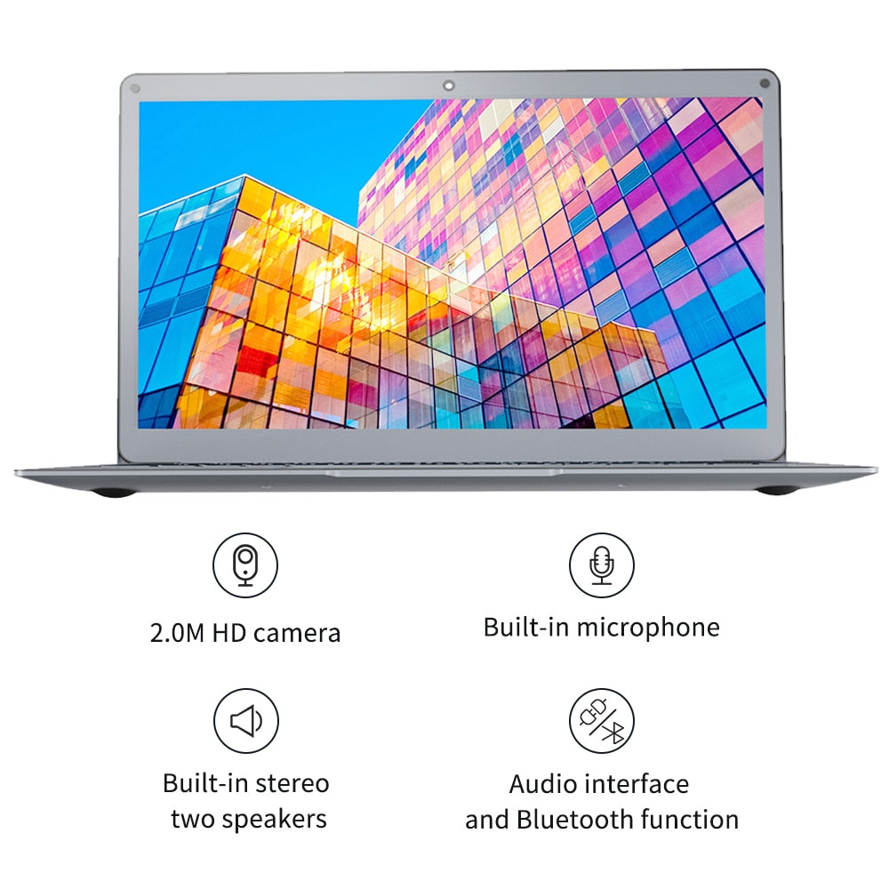 Jumper EZbook X3 Intel Celeron Quad Core 8GB 128GB Notebook Win 10 Laptop 13.3 Inch 1920*1080 IPS Screen 2.4G/5G WiFi Computer