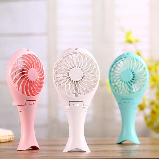 KBAYBO FAN Mini Rechargeable Fan USB Labtop Desk Fan Battery Stepless Ultra quiet mini USB ABS Fan Speed Big Wind