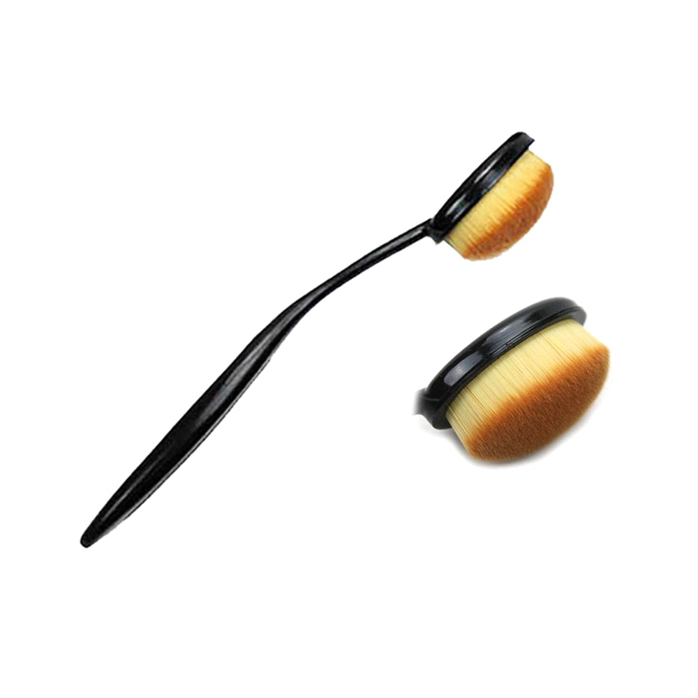 Soft Makeup Brushes For Foundation Powder Blush Eyebrow Eyeshadow Blending Make Up Brush Oval Cosmetic Make Up Tool