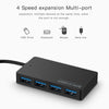 1PC High Speed USB 3.0 Hub External 4 Ports Adapter Splitter USB Expander Plug and Play For Laptop PC Computer Accessories