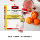 Australia Swisse Vitamin C Effervescent COLDS IMMUNITY Health Wellness SUPPLEMENTS Antioxidant Minor Wound Healing Skin Whithen