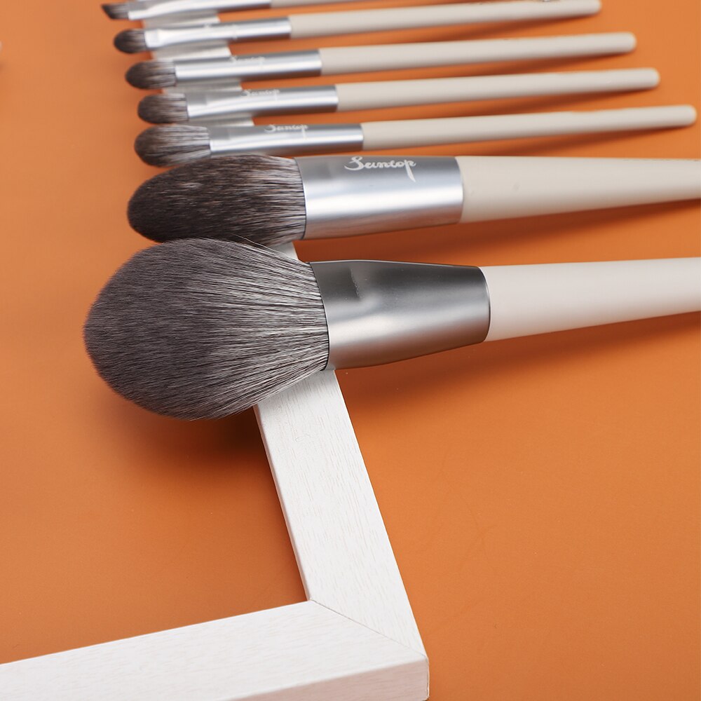 Suntop Makeup Brushes Set 8PCS/lot Nylon Hair Cosmetics Tool Professional Make up Powder Foundation Eye-shadow Brush