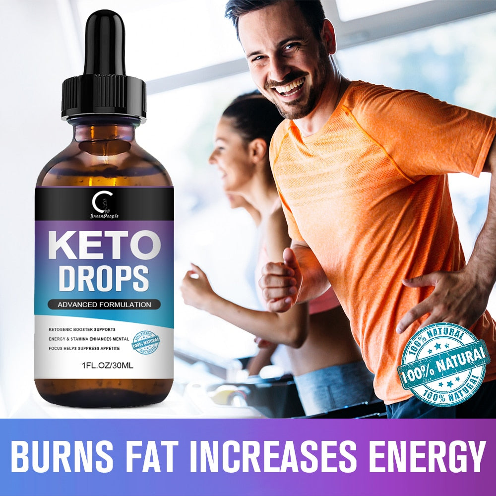 GPGP Greenpeople BHB Keto Drops Slimming Oil Burn Fat Keto Supplements Fat Slimming Machine Beauty & Health Weight Loss Products