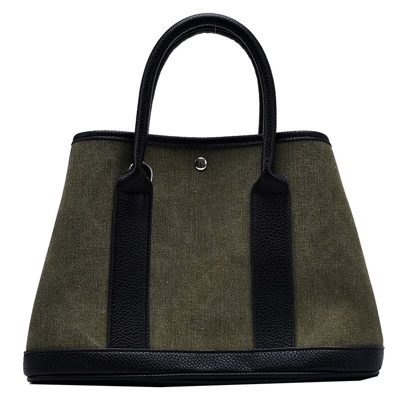 Luxury Canvas Handbags Women Small Tote Bags Fashion Designer Ladies Shoulder Bag High Quality Female Handbag Messenger Bags New